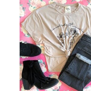 Dirtee Laundry | Baby angel Graphic T